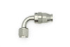 DeatschWerks 8AN Female Swivel 90-Degree Hose End PTFE (Incl. 1 Olive Insert) - 6-02-0856