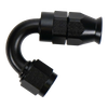 DeatschWerks 6AN Female Flare Swivel (Incl Ferule/Olive) 150-degree Hose End PTFE - 6-02-0879-B Photo - Primary