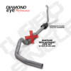 Diamond Eye KIT 4in MFLR RPLCMENT PIPE TB SGL ALUM 94-97 5 7 3L F250/F350 PWRSTROKE NFS W CARB STDS - K4306A-RP