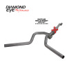 Diamond Eye KIT 4in CB MFLR RPLCMENT PIPE DUAL SS: 03-07 FORD 6.0L F250/F350 - K4340S-RP