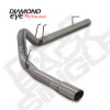 Diamond Eye KIT 4in DPF-BACK SGL SS 08-09 6 4L F250/F350 PCKGD BX46X14X14OD EL-PL 44inX13 5inX13 5in - K4360S