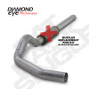 Diamond Eye KIT 5in CB MFLR RPLCMENT PIPE SGL AL: 2004.5-2007.5 DODGE CUMMINS 600 - K5244A-RP