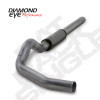 Diamond Eye KIT 5in CB SGL SS: 2004.5-2007.5 DODGE CUMMINS 600 - K5244S