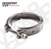 Diamond Eye CLAMP V 3.75in NOMINAL FITS CHEVY 6.5L STOCK TURBO - VC375CHV65