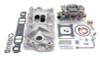 Edelbrock Manifold And Carb Kit Performer Eps Small Block Chevrolet 1957-1986 Natural Finish - 2021