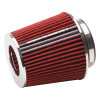 Edelbrock Air Filter Pro-Flo Series Conical 6 7In Tall Red/Chrome - 43641