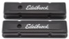 Edelbrock Valve Cover Signature Series Chevrolet 1959-1986 262-400 CI V8 Tall Black - 4643