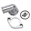 Edelbrock Waterneck SBC/BBC 90-Degree Two-Piece Cast Swivel Polished - 4818