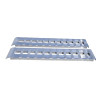Gen-Y Heavy-Duty 8ft Aluminum Loading Ramps 15in x 96in 5K Capacity Per Ramp - Pair - GH-16096