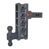 Gen-Y Mega Duty 2.5in Shank 9in Offset Drop 3.5K TW 32K Hitch w/GH-0161 Dual-Ball - GH-1915