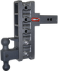 Gen-Y Mega Duty 2.5in Shank 9in Offset Drop 32K Hitch w/GH-0161 Dual-Ball/GH-0162 Pintle Lock - GH-1925