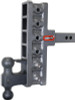 Gen-Y Mega Duty 2in Shank 7.5in Offset Drop 16K Hitch w/GH-051 Dual-Ball/GH-032 Pintle Lock - GH-226