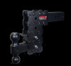 Gen-Y Phantom-X 2.5in Solid Shank 7.5in Drop 1.6K TW 16K Hitch w/GH-051 Dual-Ball & GH-032 Pintle LK - GH-2424X
