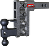 Gen-Y Mega Duty 2in Shank 7.5in Drop 1.5K TW 10K Hitch w/GH-031 Dual-Ball/GH-032 Pintle Lock - GH-324