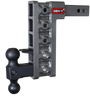 Gen-Y Mega Duty 2in Shank 10in Drop 1.5K TW 10K Hitch w/GH-031 Dual-Ball/GH-032 Pintle Lock - GH-325