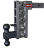 Gen-Y Mega Duty 2in Shank 10in Drop 1.5K TW 10K Hitch w/GH-031 Dual-Ball/GH-032 Pintle Lock - GH-325