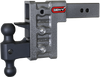 Gen-Y Mega Duty 2.5in Shank 6in Drop 3K TW 21K Hitch w/GH-061 Dual-Ball/GH-062 Pintle Lock - GH-623