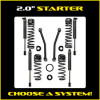 Rock Krawler 19+ Jeep Gladiator JT (Gas) 2in Starter Suspension System - JT20SS Photo - Primary