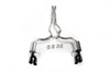 Roush 18-23 Mustang 5.0L V8 Black Tip Cat Back Exhaust Kit (Quad Tip Non-Active) - 422093-BLK Photo - Primary