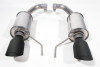 Roush 2024 Ford Mustang GT/EcoBoost Dual Tip Axle Back Exhaust w/ Black Tips - 422333-BLK Photo - Primary