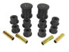 Rugged Ridge Rear Leaf Spring Bushing Kit Black 84-01 CherokeeXJ - 1-1007BL