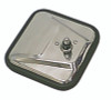 Rugged Ridge 55-86 Jeep CJ Stainless Steel Left CJ-Style Mirror Head - 11006.01