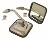 Rugged Ridge 55-86 Jeep CJ Chrome CJ-Style Side Mirror Kit - 11010.01