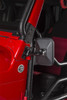 Rugged Ridge 97-18 Jeep Wrangler Textured Black Rectangular Stubby Trail Mirror Kit - 11025.22
