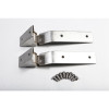 Rugged Ridge 87-95 Jeep Wrangler YJ Stainless Steel Tailgate Hinges - 11114.02
