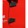 Rugged Ridge 07-18 Jeep Wrangler JK Textured Black Hinge Cover Set - 11205.10