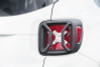Rugged Ridge 15-18 Jeep Renegade BU Black Tail Light Euro Guards - 11226.30