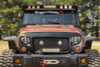 Rugged Ridge 07-18 Jeep Wrangler JK/JKU Textured Black Elite Headlight Euro Guards - 11230.12