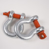 Rugged Ridge 3/4in 9500lb D-Shackle Set - 11235.01