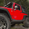 Rugged Ridge XHD Rock Sliders 07-18 Jeep Wrangler JK 2 Door - 11504.17