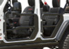 Rugged Ridge Fortis Front Tube Doors 18-20 Jeep JL / 2020 JT - 11509.13