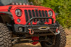 Rugged Ridge Arcus Front Bumper Tube Overrider Black JK - 11549.14