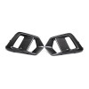 Seibon 16-18 Ford Focus RS Carbon Fiber Fog Light Surrounds - FLS16FDFO