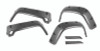 Rugged Ridge 6-Piece Fender Flare Kit 97-06 Jeep Wrangler - 11630.10