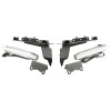 Rugged Ridge Chop Brackets Front Fender 18-21 Jeep Wrangler JL/JT Rubicon w/ DRLs - 11640.96