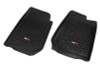 Rugged Ridge Floor Liner Front Black 2007-2018 Jeep Wrangler Unlimited JK 4 Dr - 12920.02