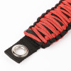Rugged Ridge Paracord A-Pillar Grab Handle Red 07-18 Jeep Wrangler JK - 13305.80