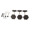 Rugged Ridge Elite Hardtop Quick Removal Kit 4-Dr 07-18 Jeep Wrangler JKU - 13510.16