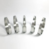 Stainless Bros 2.75.0in x 1.5D/4.13in CLR Loose Radius 16 Gauge Pie Cut - 5pk - 609-07001-0006