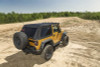 Rugged Ridge Montana Top Bowless Black Diamond 07-18 Jeep Wrangler JK 2-Dr - 13790.39