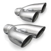 Stainless Works Y Tips 2 1/4in ID Inlet 2 1/4in Outlets - 7020225