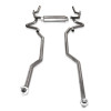 Stainless Works Chevy Camaro 1970-81 Exhaust Transversed Stainless - CA7213S