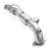 Stainless Works 2016-18 Ford Focus RS 3in High-Flow Cats Downpipe Factory Connection - FCRS16DPCAT