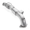 Stainless Works 2016-18 Ford Focus RS 3in High-Flow Cats Downpipe Factory Connection - FCRS16DPCAT