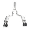 Stainless Works Legend Series Catback / H-Pipe / Black Tips - 20-23 Mustang GT500