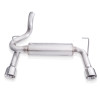 Stainless Works 2018+ Jeep Wrangler JL 304SS Factory Connect 2.5in Axle Back Exhaust System - JPJLAB